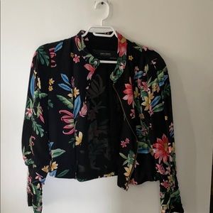 Zara bomber jacket